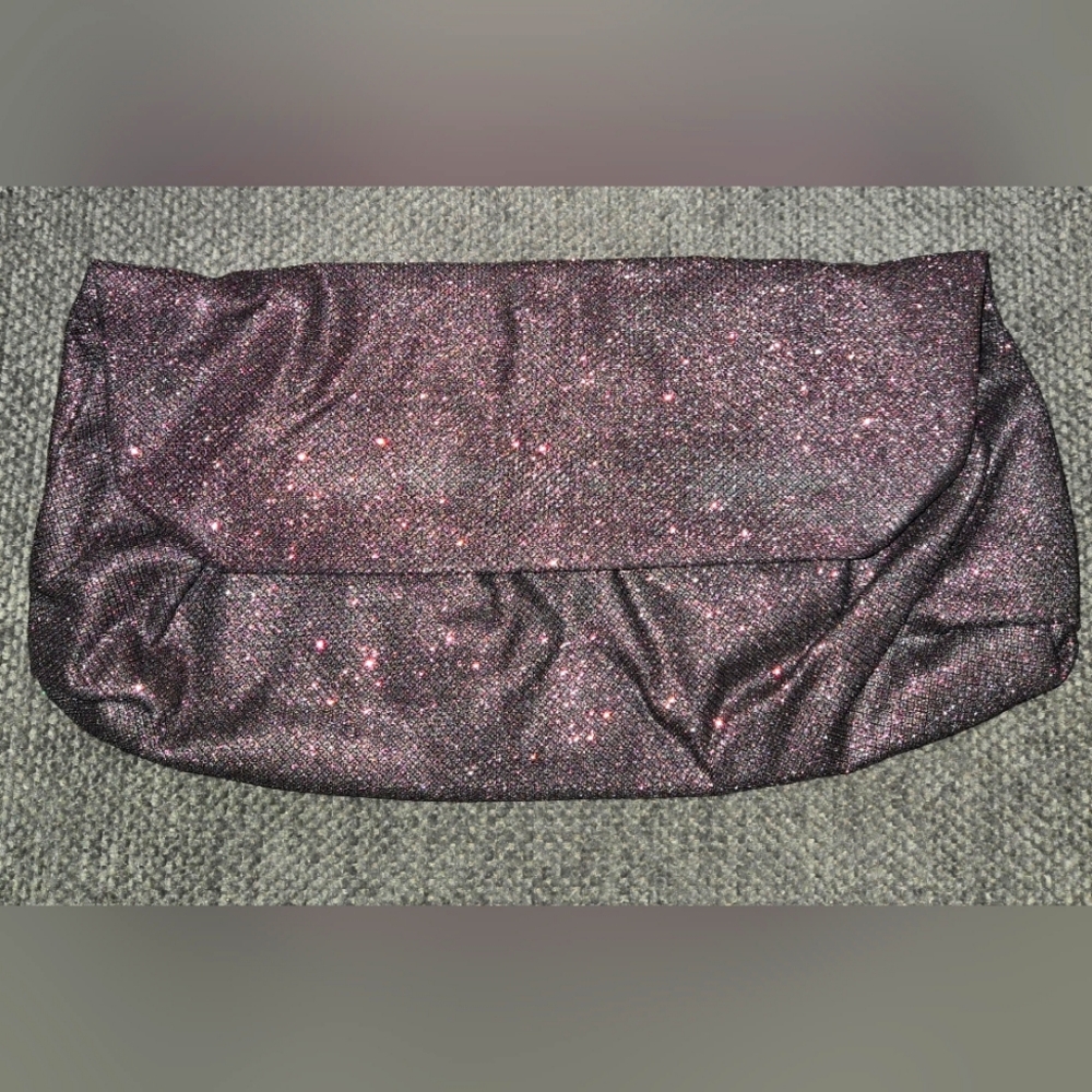 BCBGMaxAzria Glittery Sparkle Red Clutch